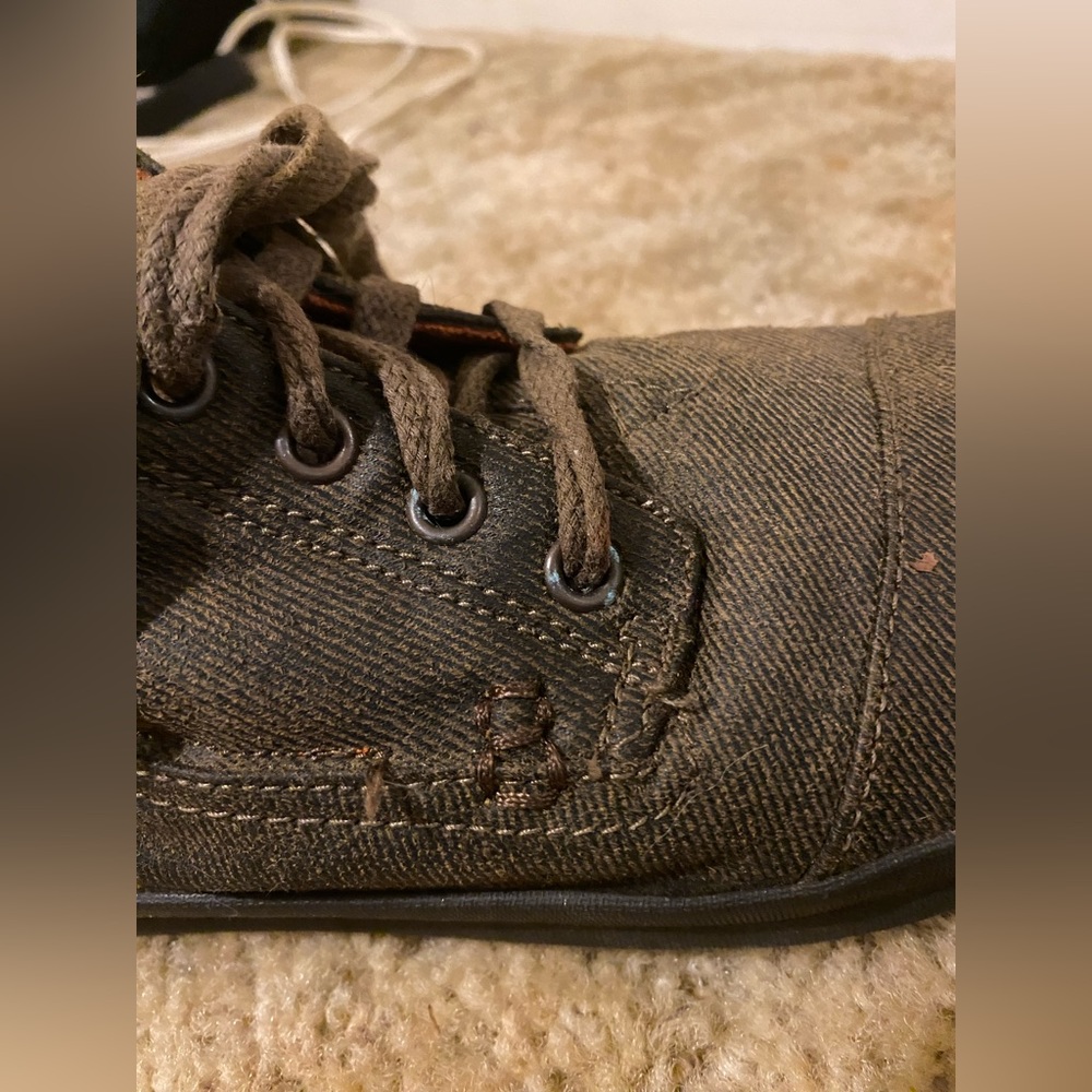 💫 Toms 7.5 Wide Lace up Shoes - Picture 11 of 11